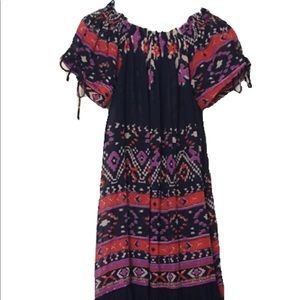 Free People off the shoulder maxi dress